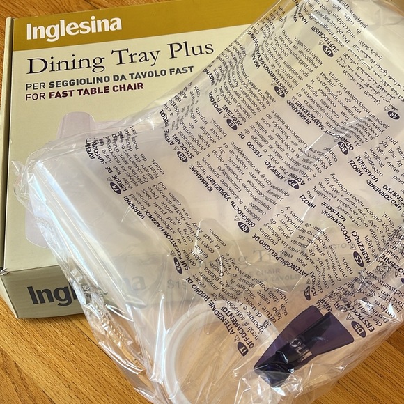 Inglesina Dining Tray Plus For Fast table chair New - Picture 4 of 7